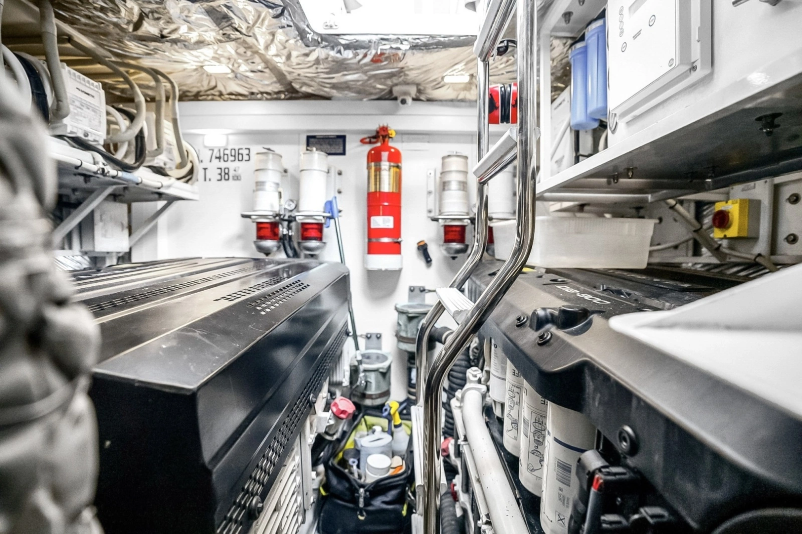 2016 Princess V58-HAPPY HOUR- Engine Room
