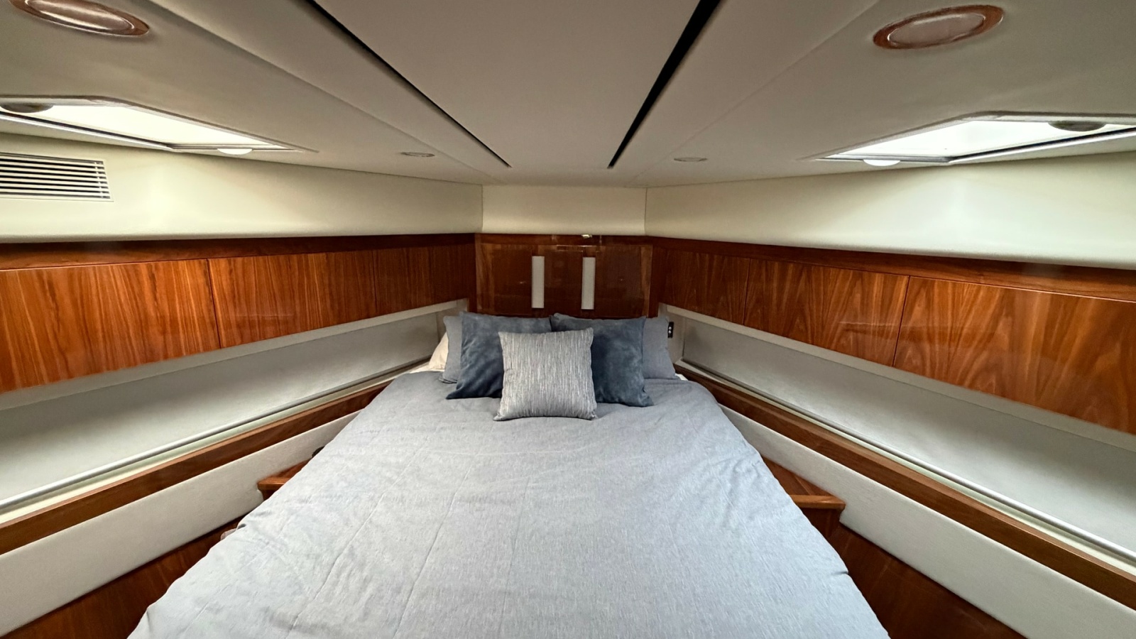 Forward Stateroom with Skylights