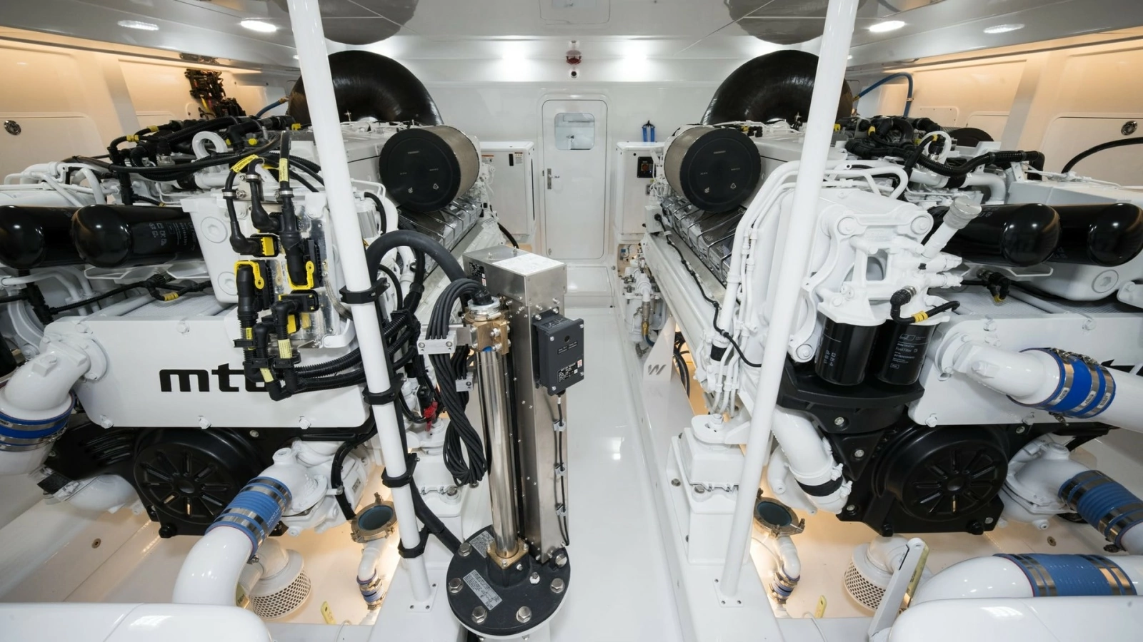 2026 Winter Custom Yachts 75 Open Convertible- MISS CARRIE- Engine Room