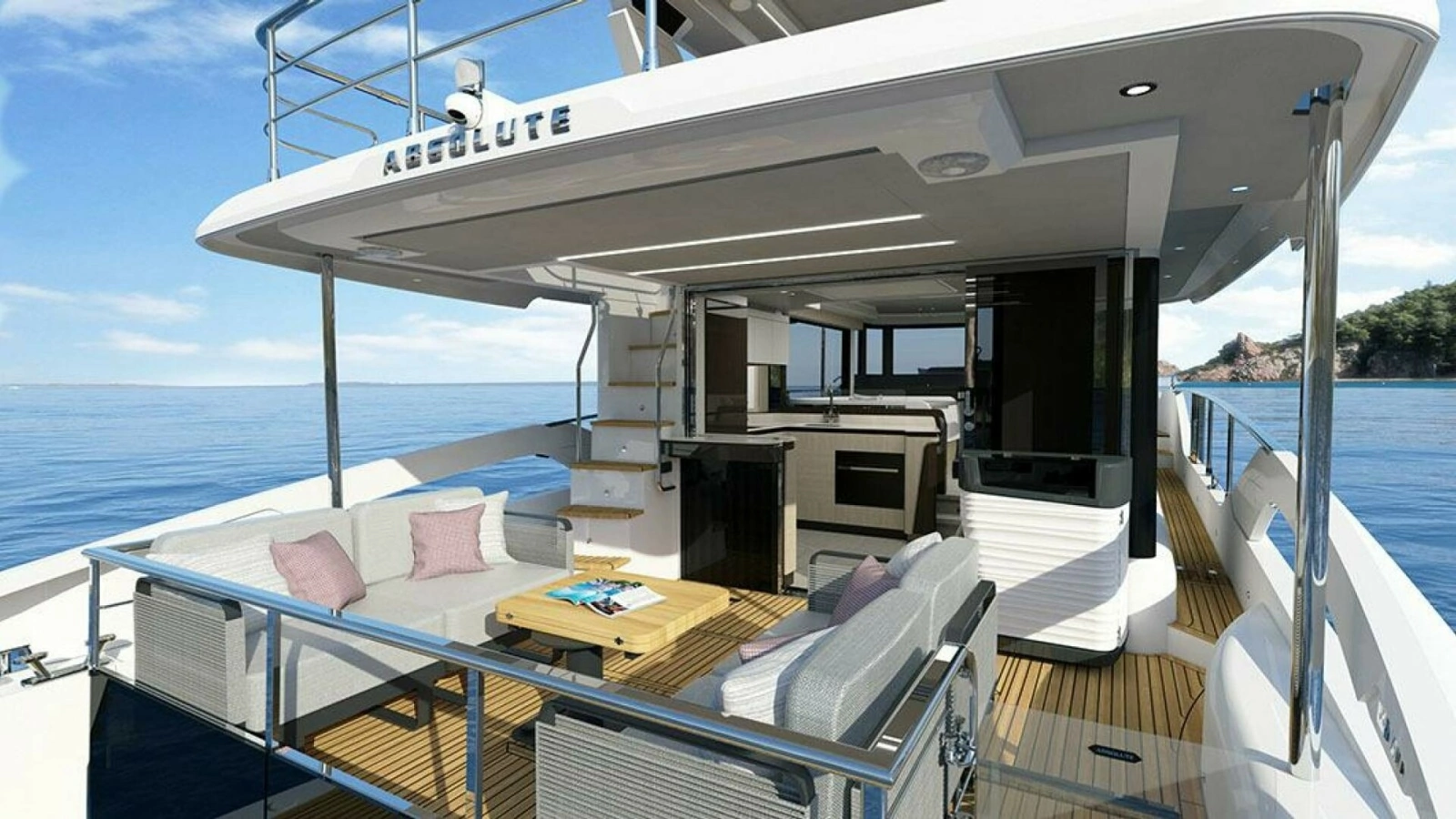 2025 53 Absolute Navetta - Cockpit