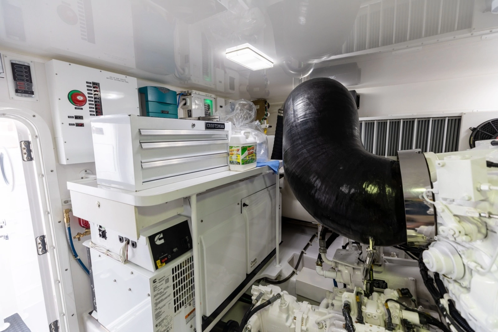 2023 Viking 72 Convertible- TEAM SUPREME- Engine Room
