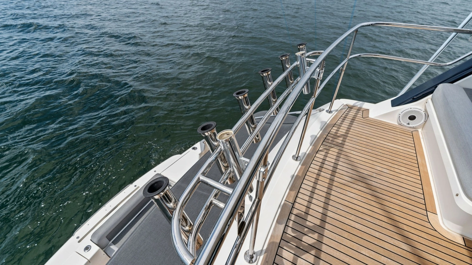 Aft Deck with Rod Holders