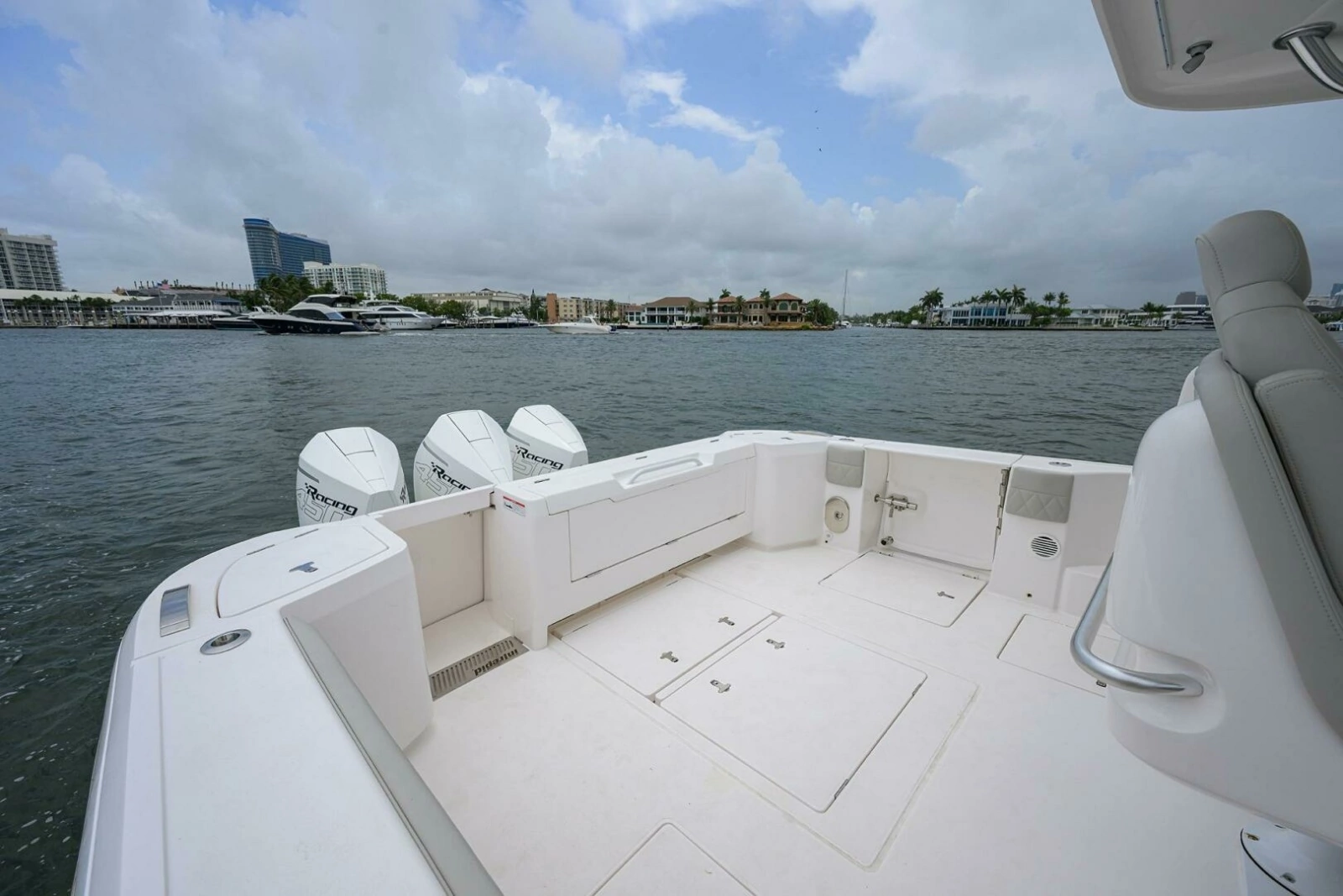 Intrepid 41 - Port Cockpit