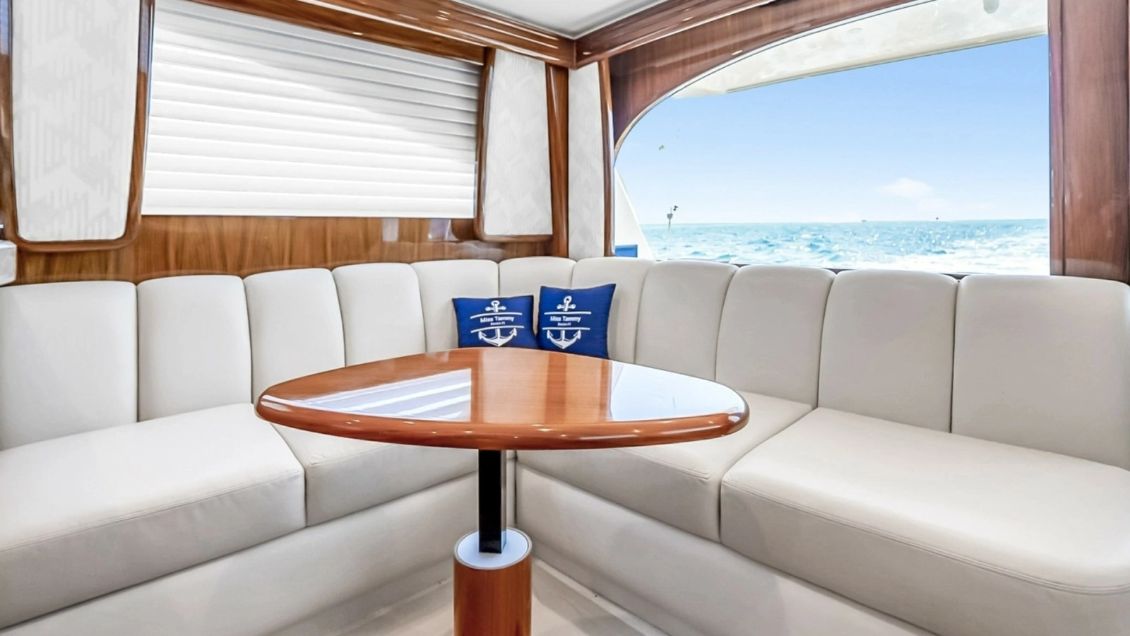 Salon Seating Area with Ocean View