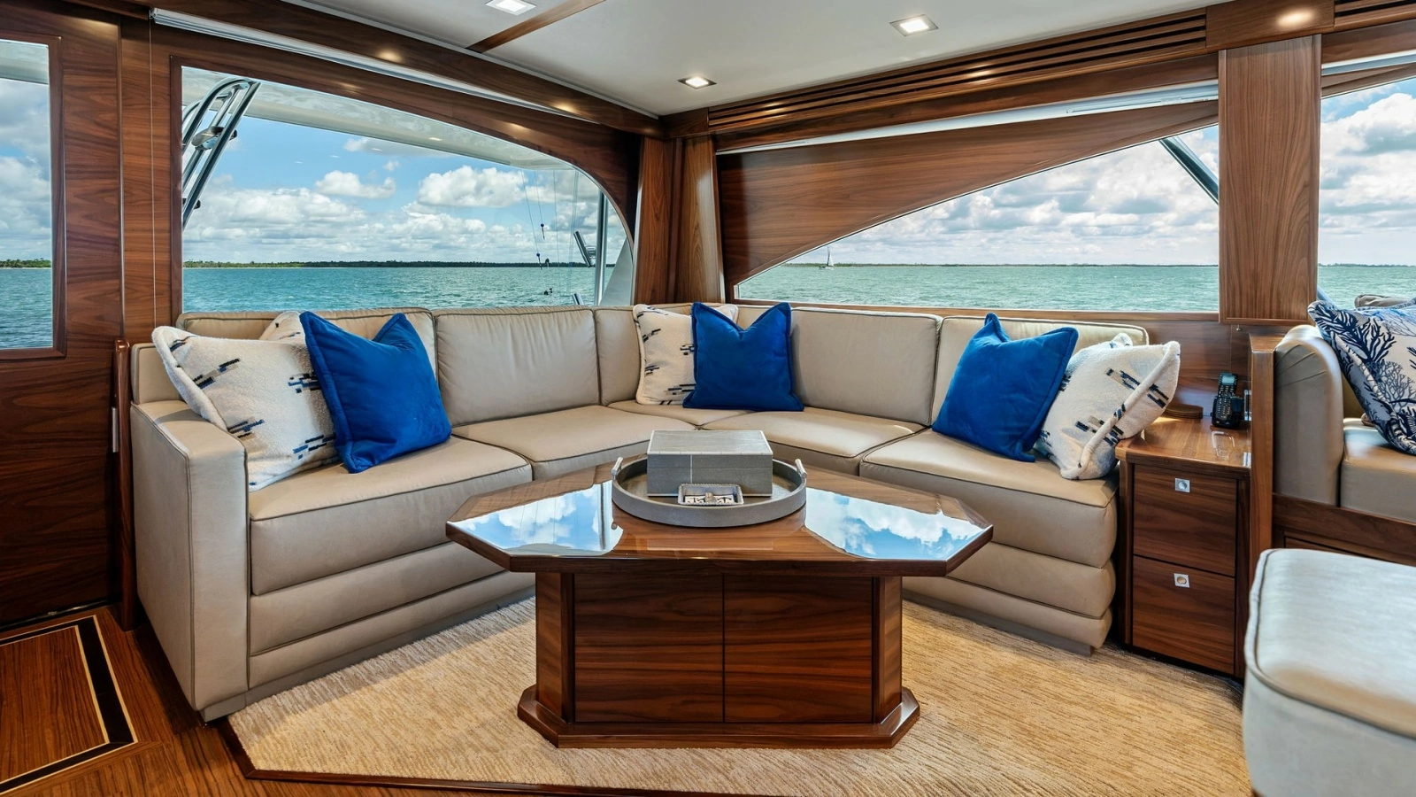 Luxurious Salon with Panoramic Views