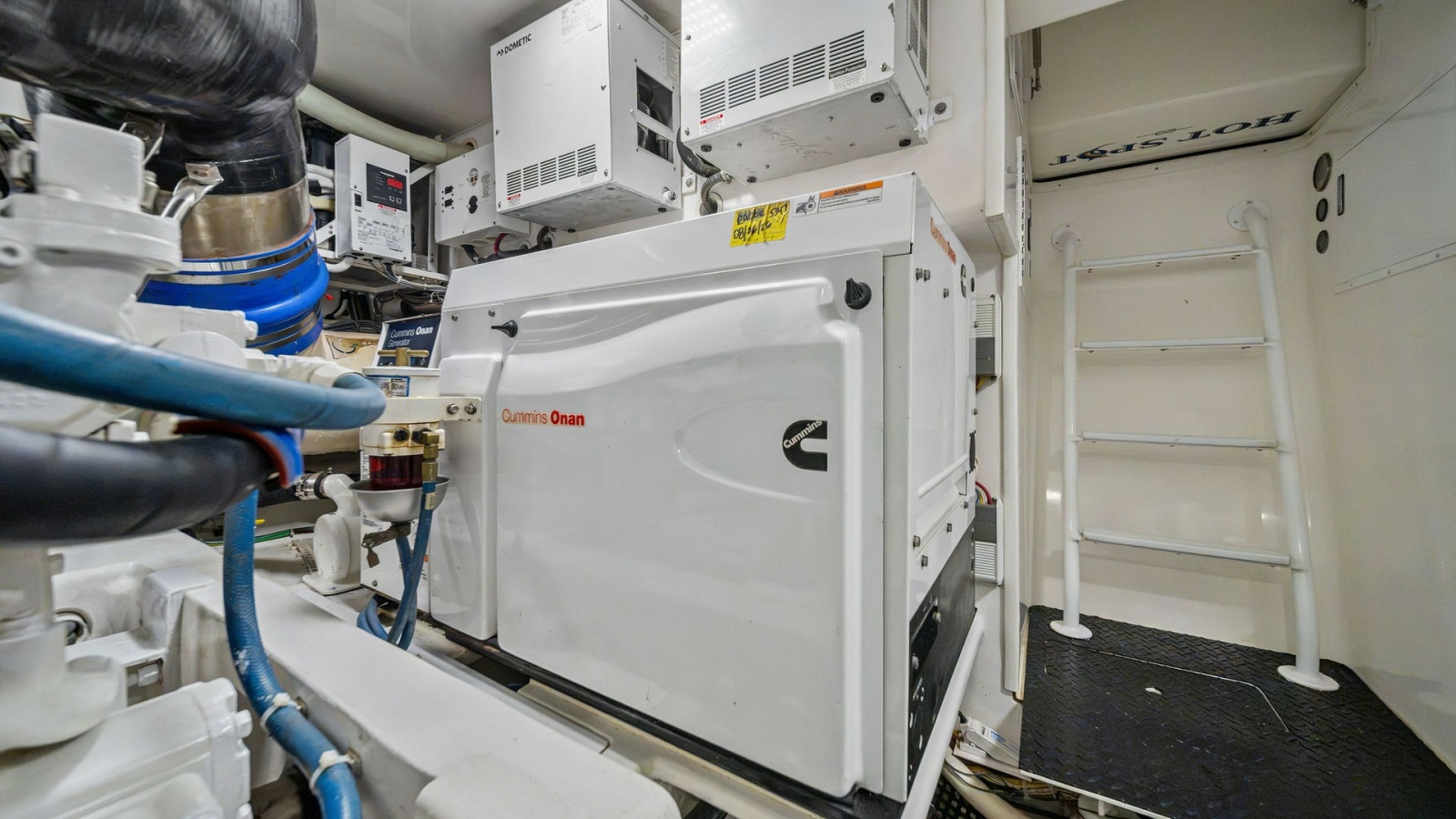 Engine Room with Generator View