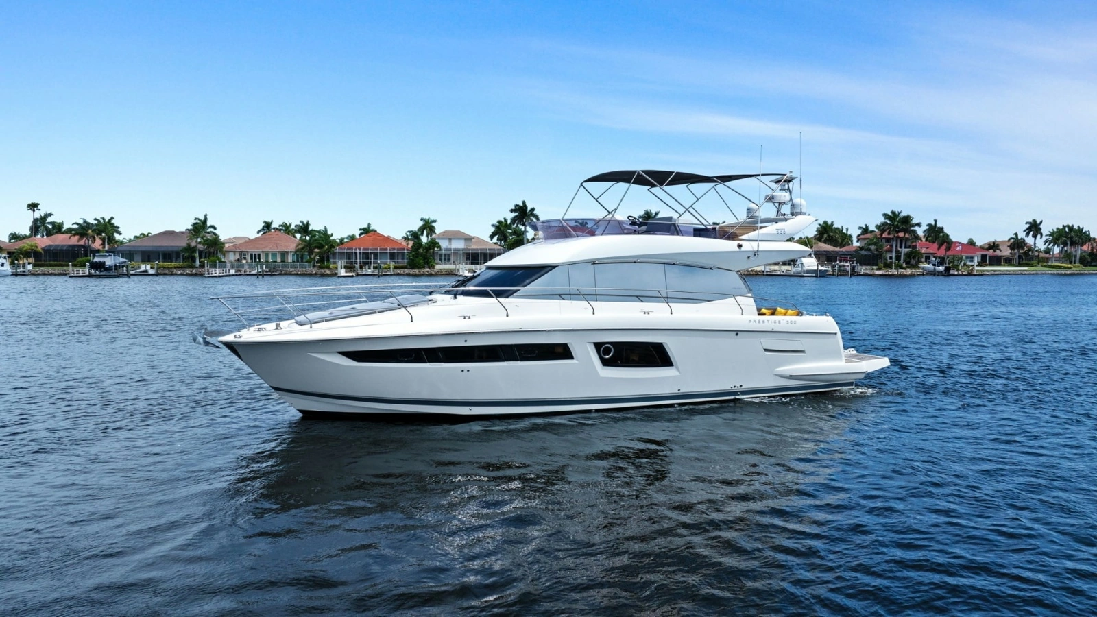 Port Side View of YachtWave