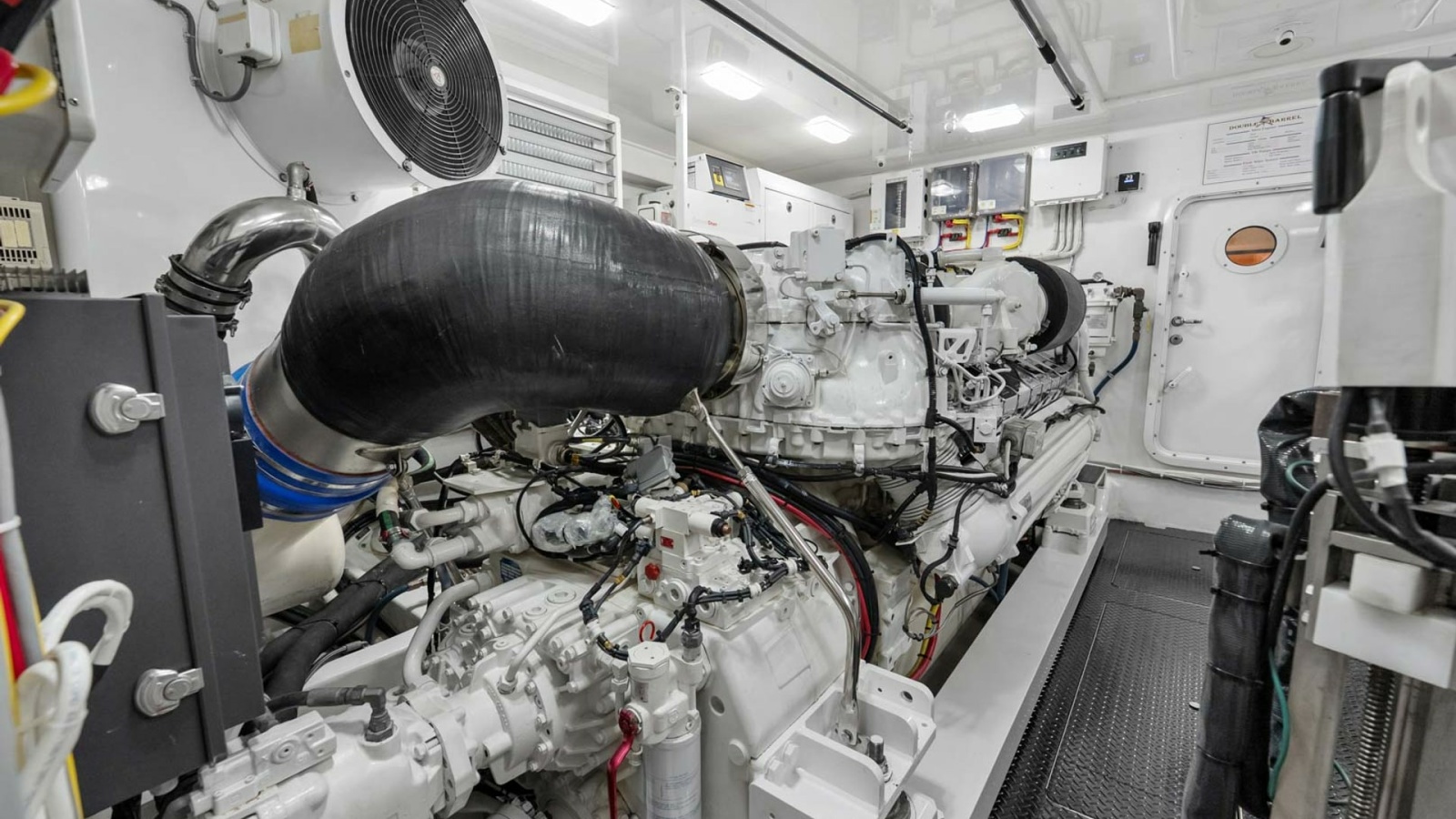 Engine Room with Twin Engines