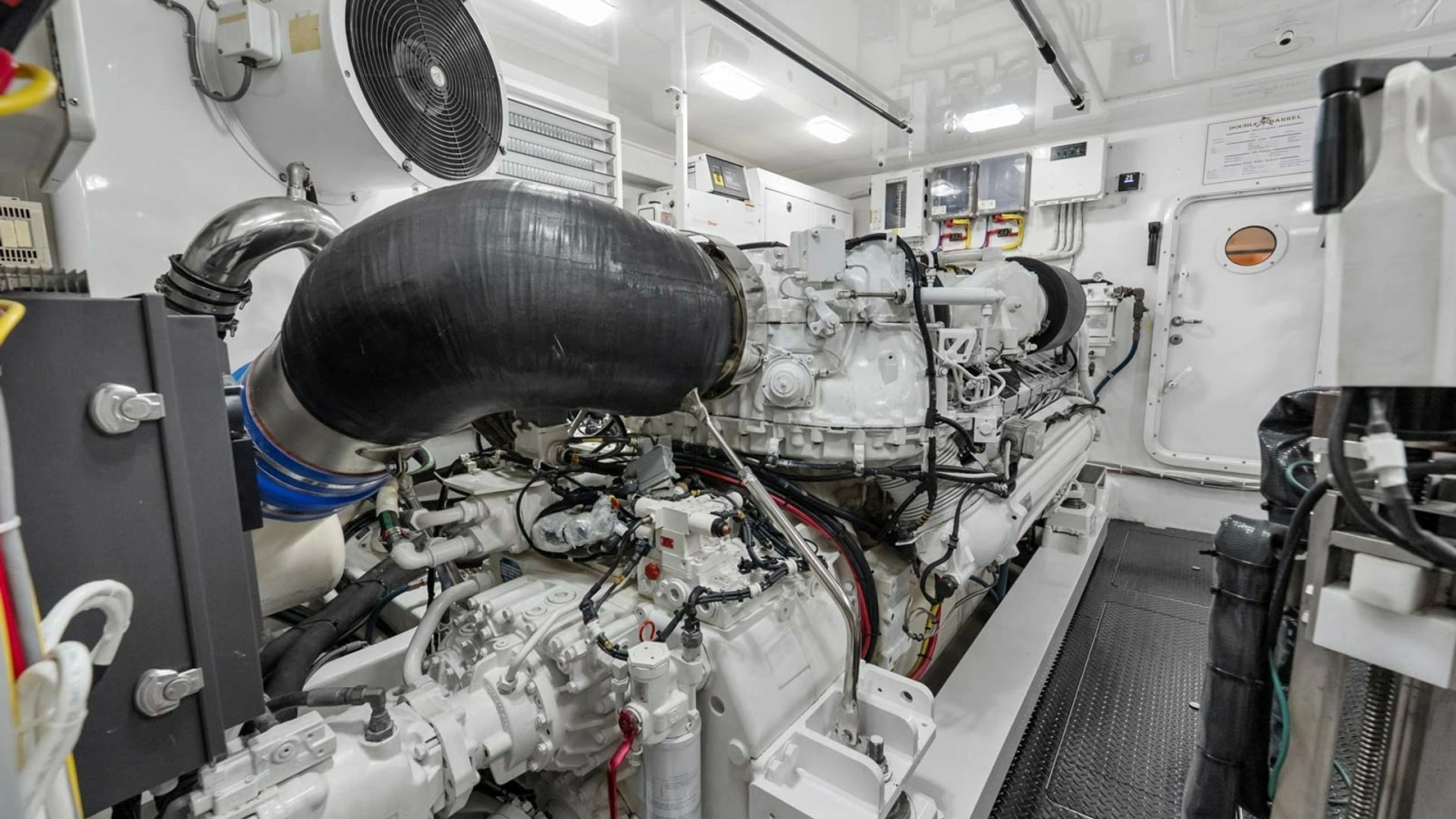 Engine Room with Twin Engines