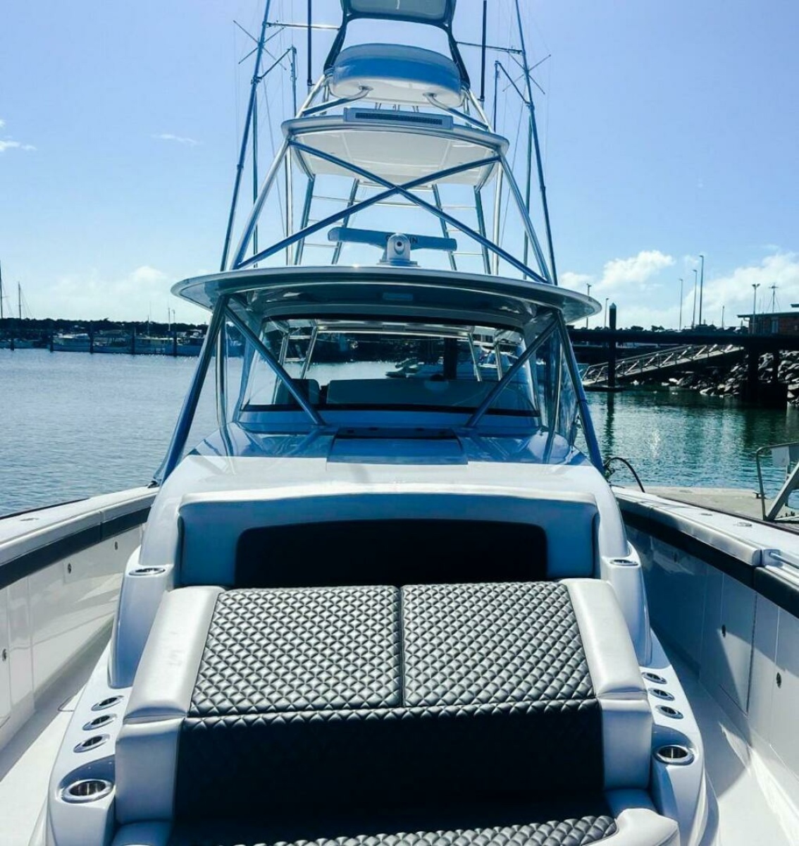 Helm and Foredeck View