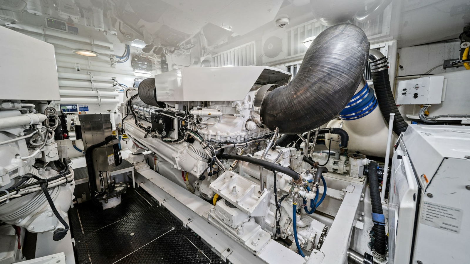 Engine Room with Twin Engines