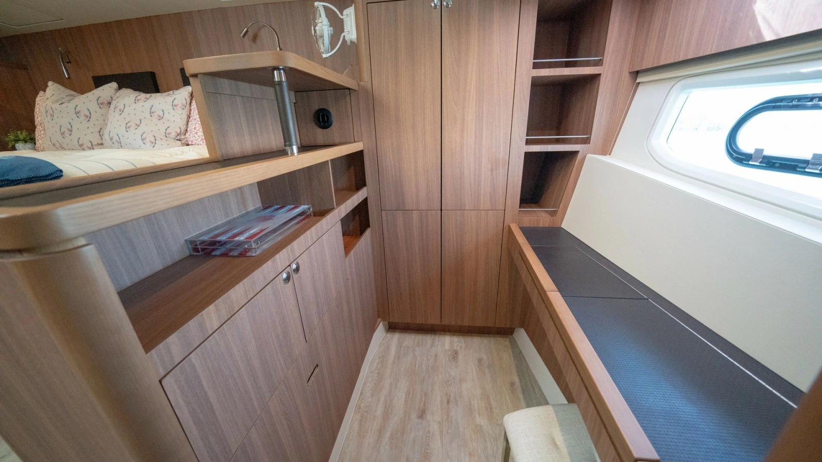 Portside Stateroom with Desk Area