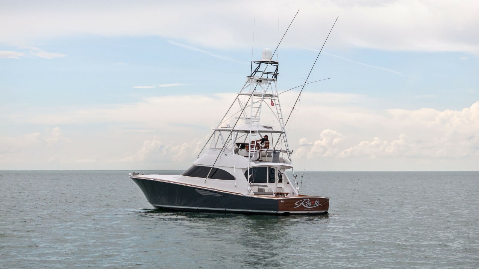 Starboard Side View with Tower