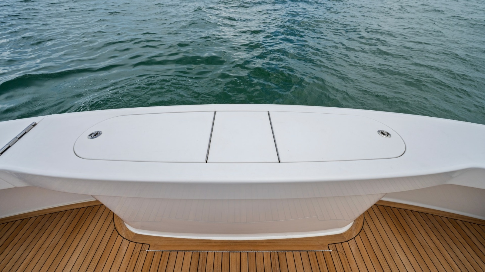 Aft Deck with Teak Flooring