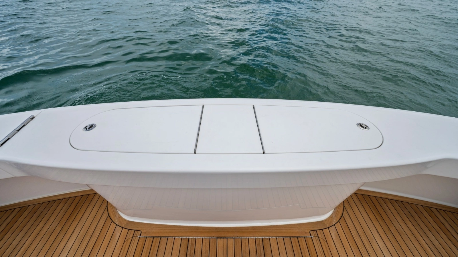 Aft Deck with Teak Flooring