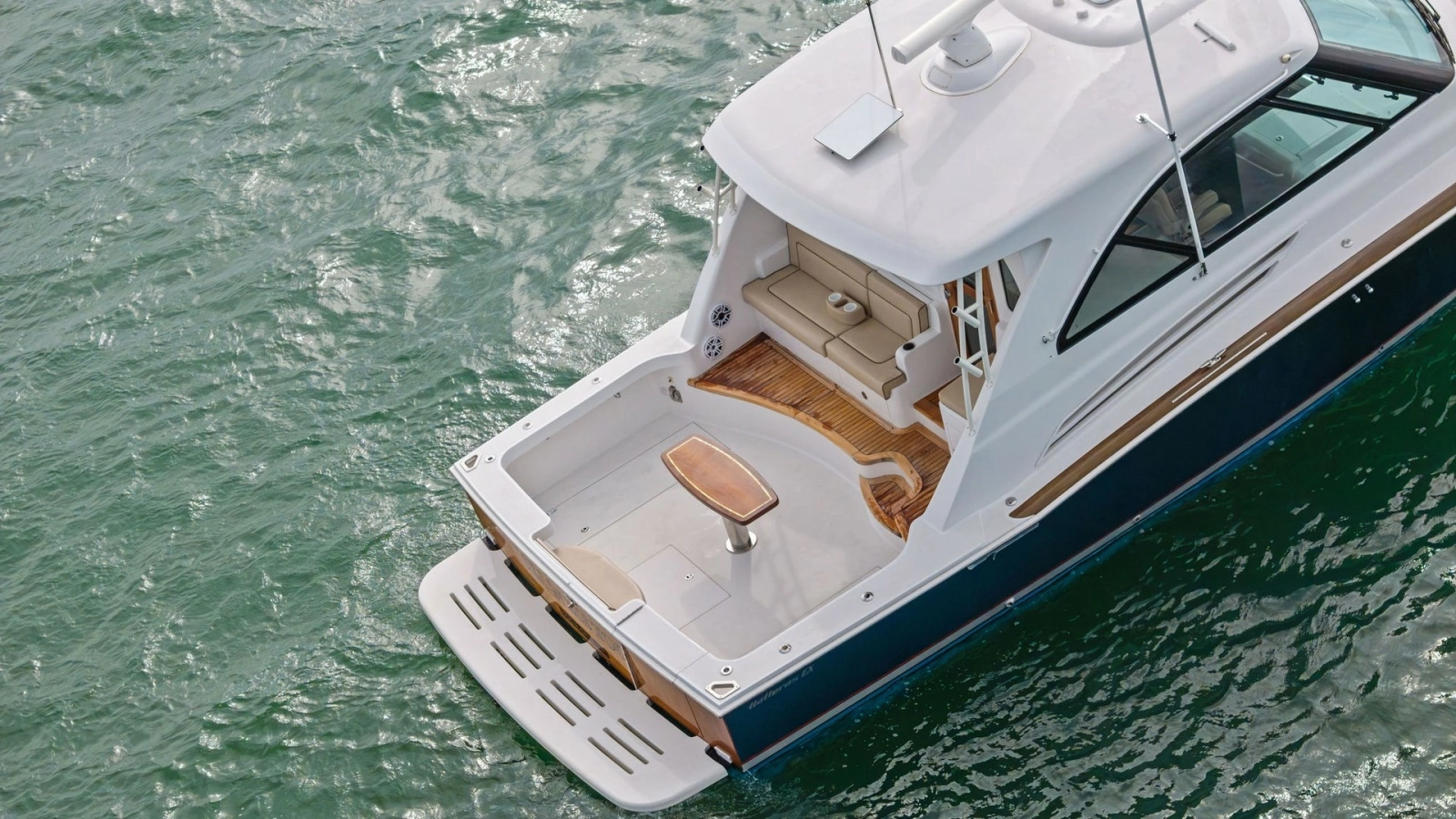 Aft Deck and Swim Platform