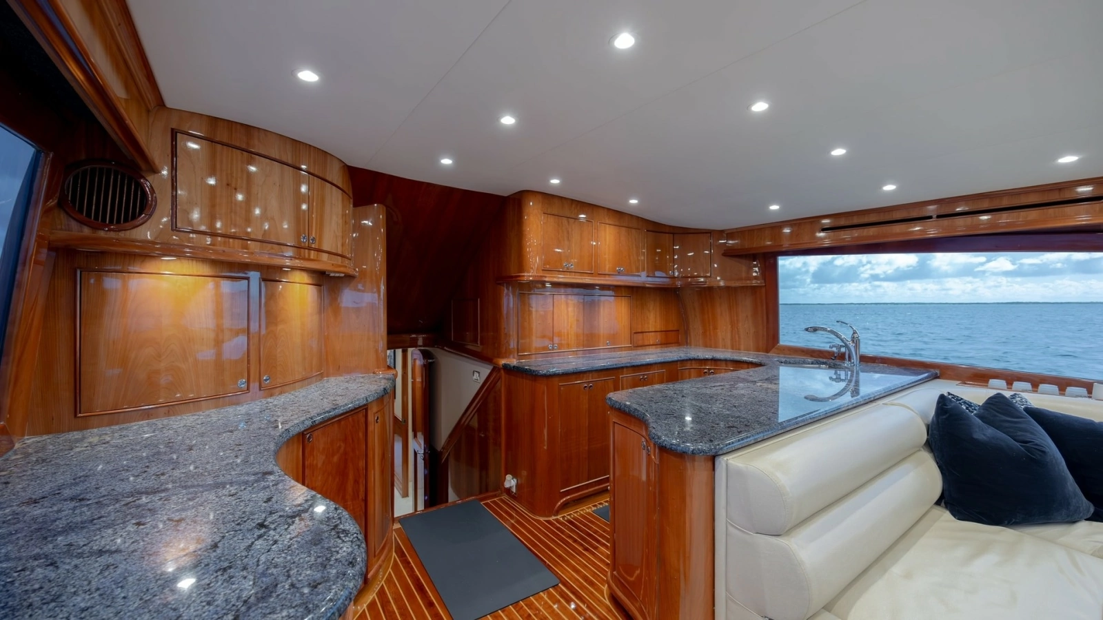 Galley and Lounge Area