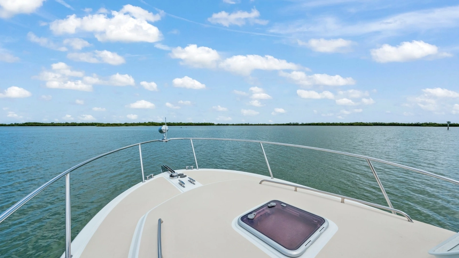 Foredeck with Hatch View