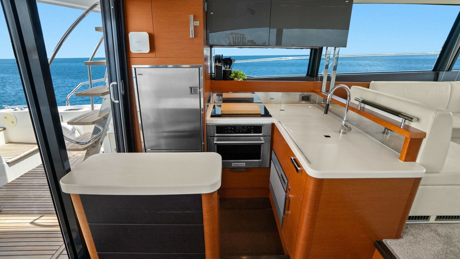 Galley with Ocean View