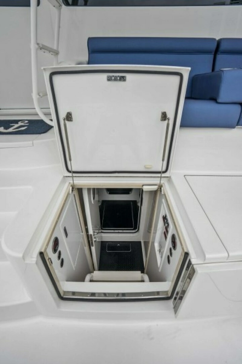 2011 Viking 70 Enclosed Bridge - Last Call - Entry to Engine Room