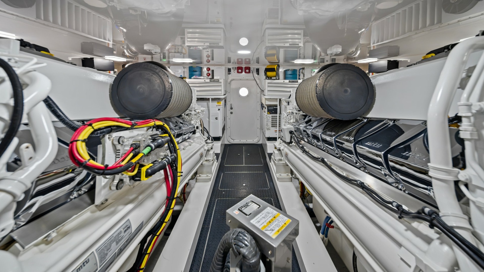 Engine Room with Twin Engines