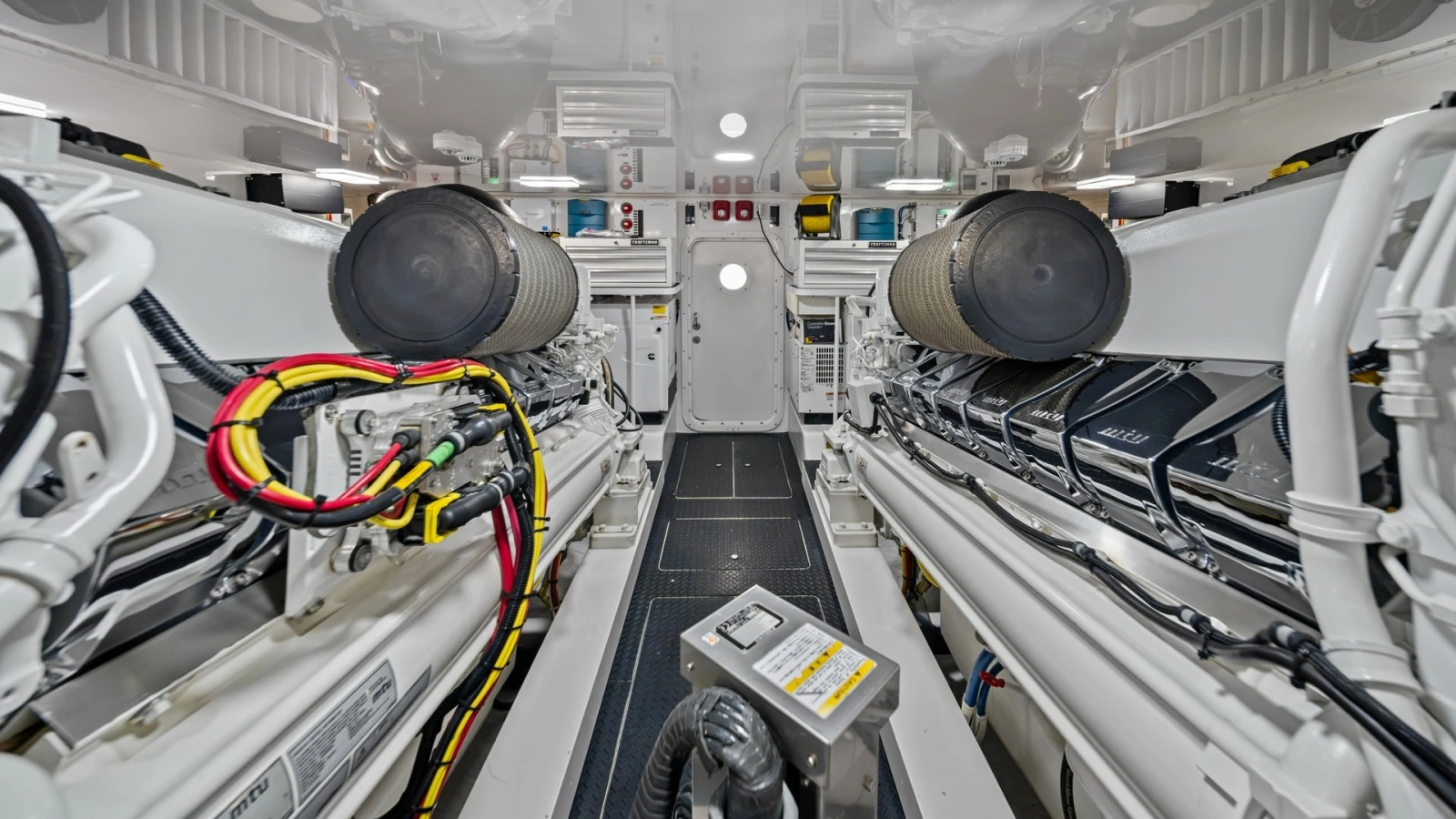 Engine Room with Twin Engines