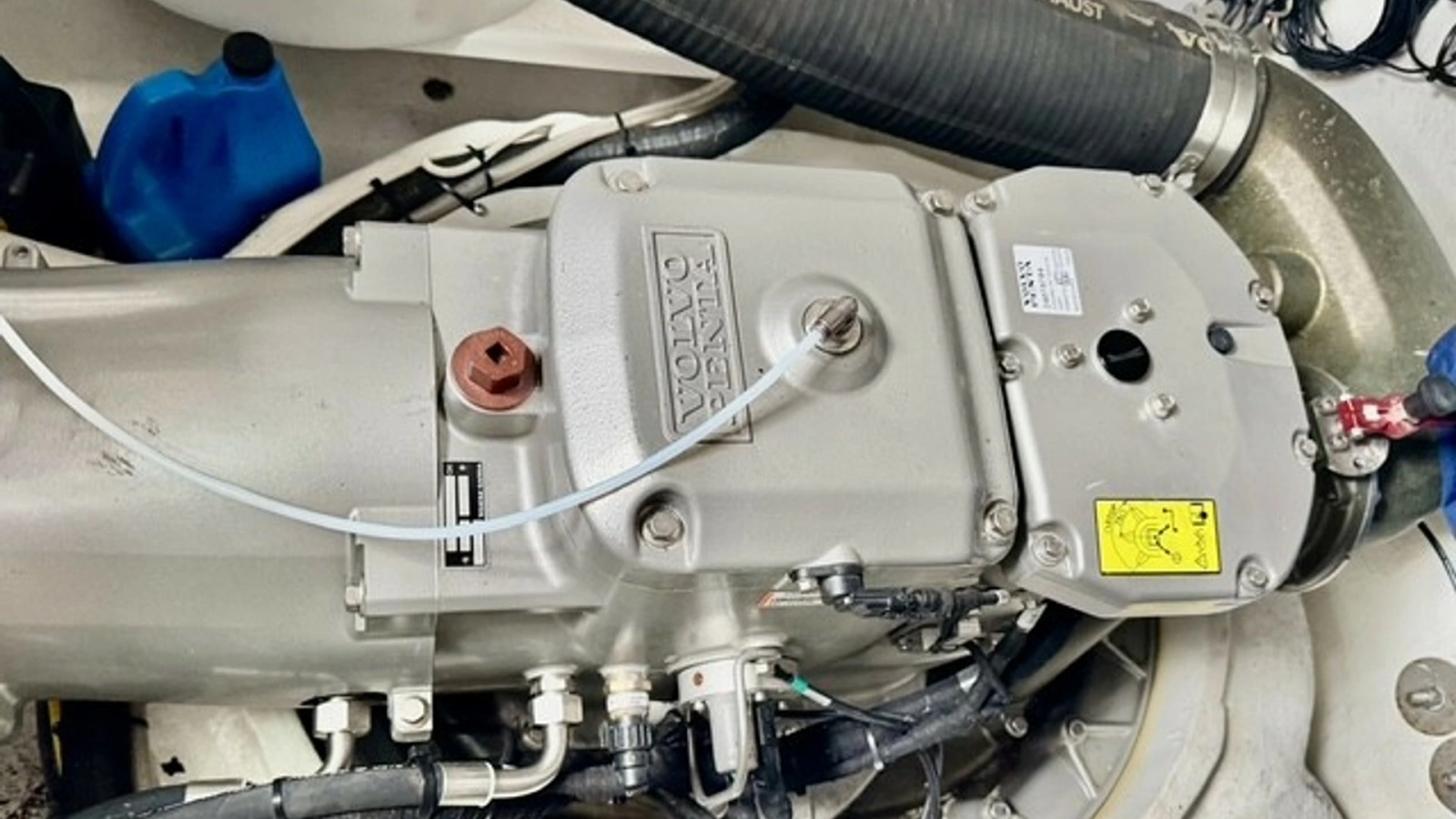 Engine Compartment with Volvo Penta