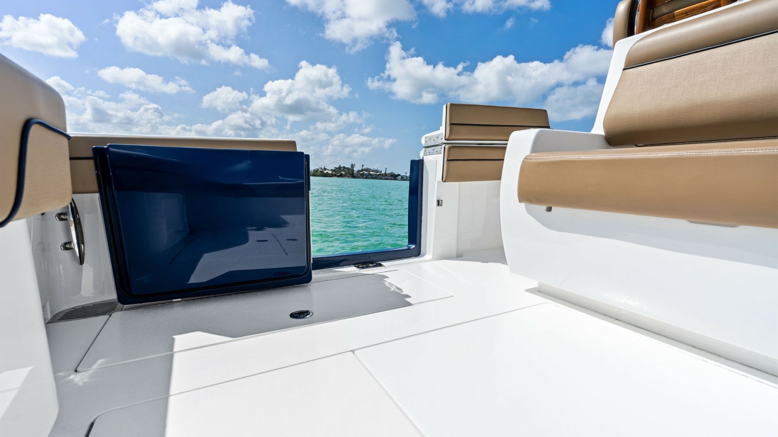 Spacious Aft Deck with Seating