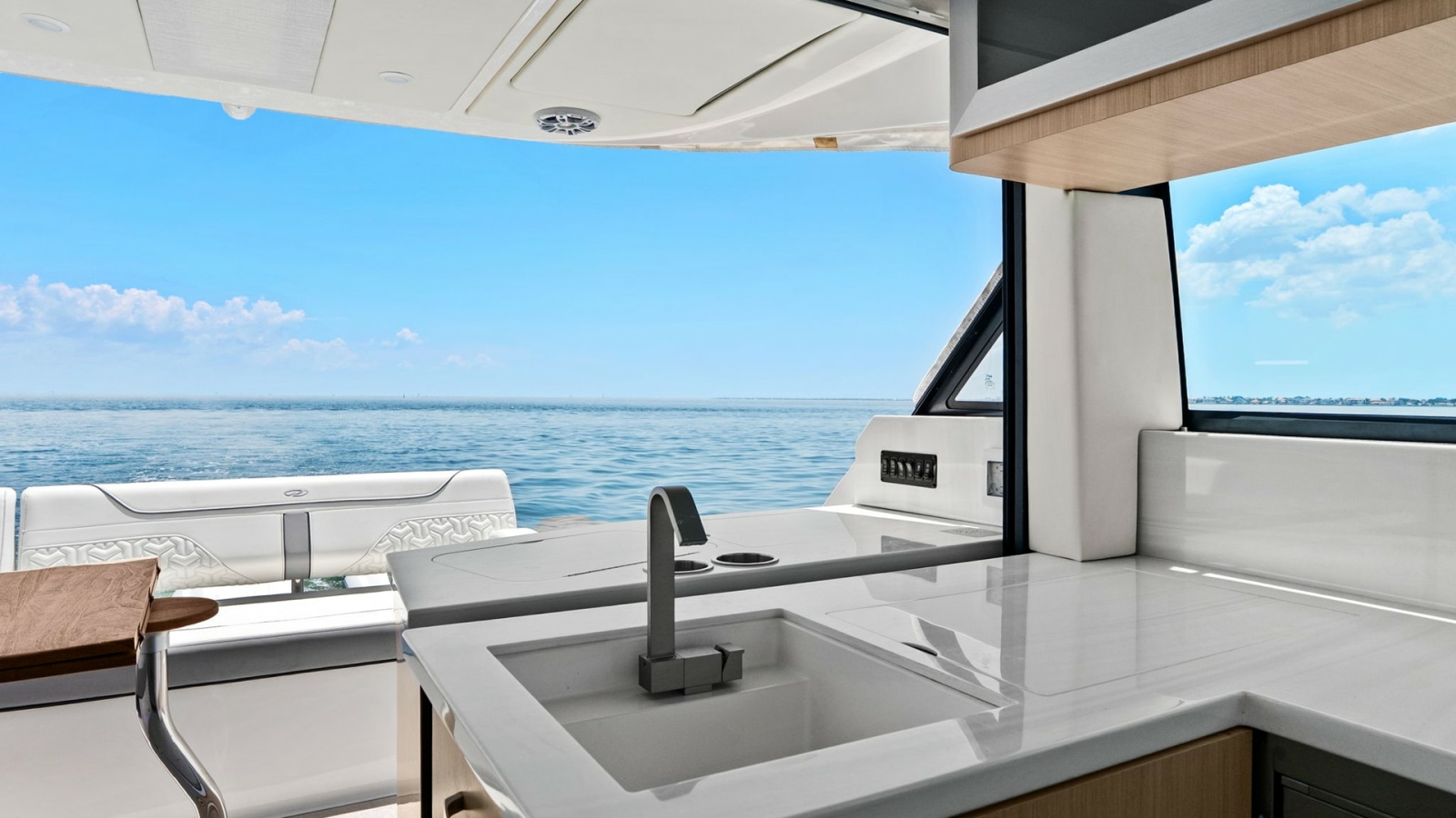 Cockpit Galley with Ocean View