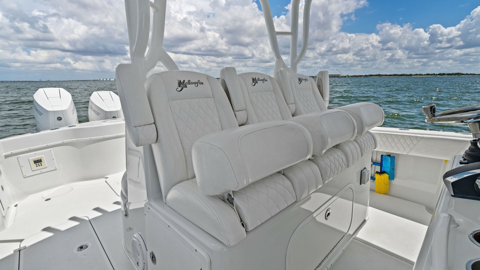 Helm Seating with Ocean View