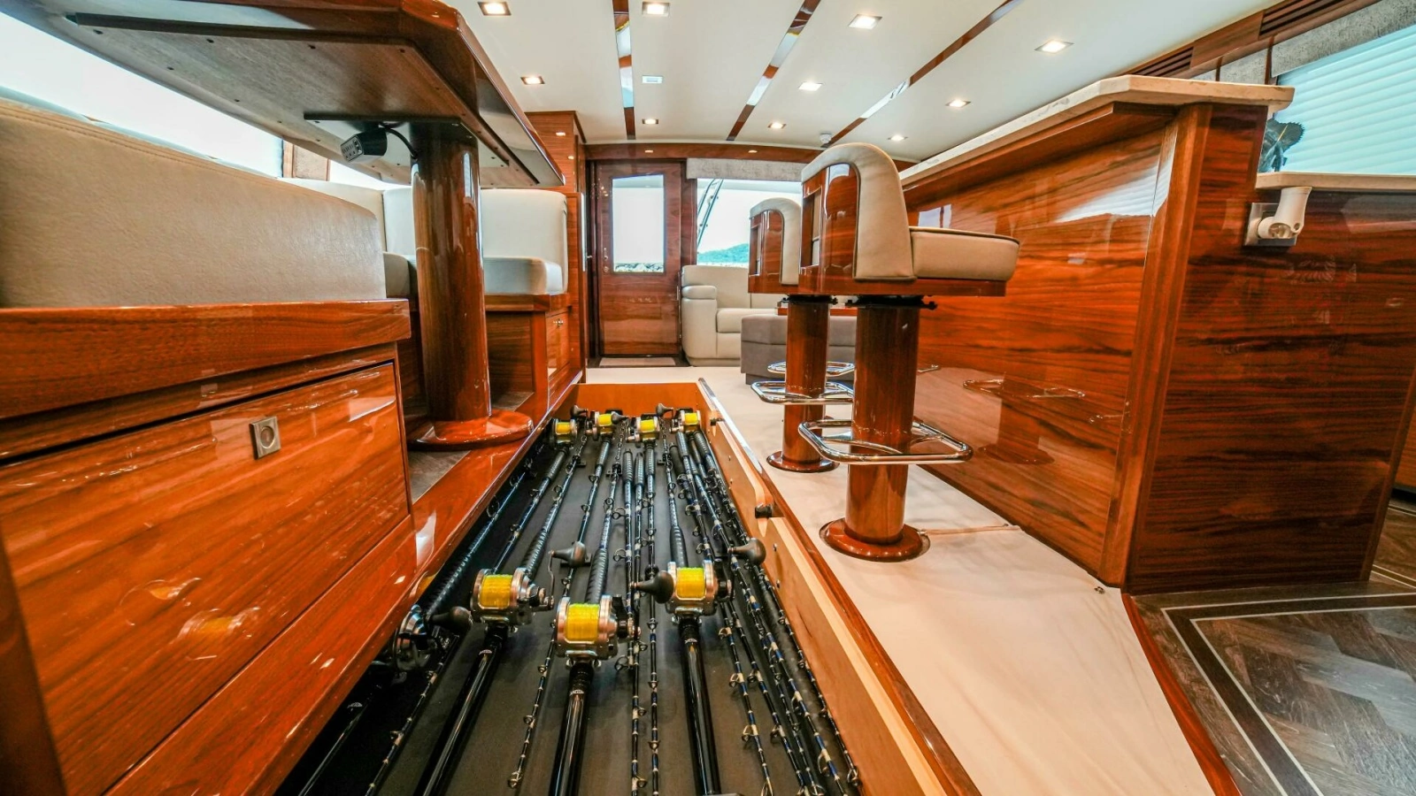 2023 Viking 73 Convertible "Free Spool" - Storage