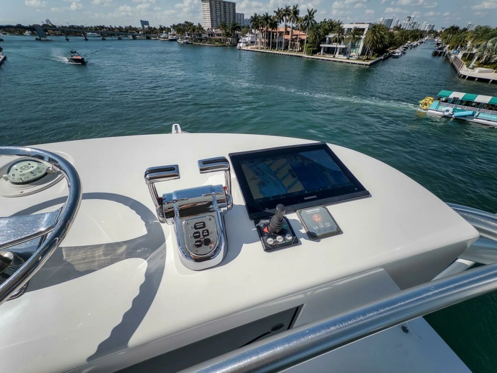 2011 Viking 76 Enclosed Bridge- TEUSEAS- Tower