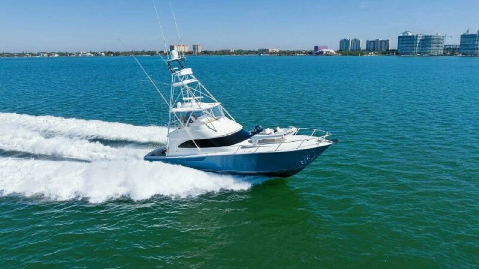 Viking 55 Convertible in Motion
