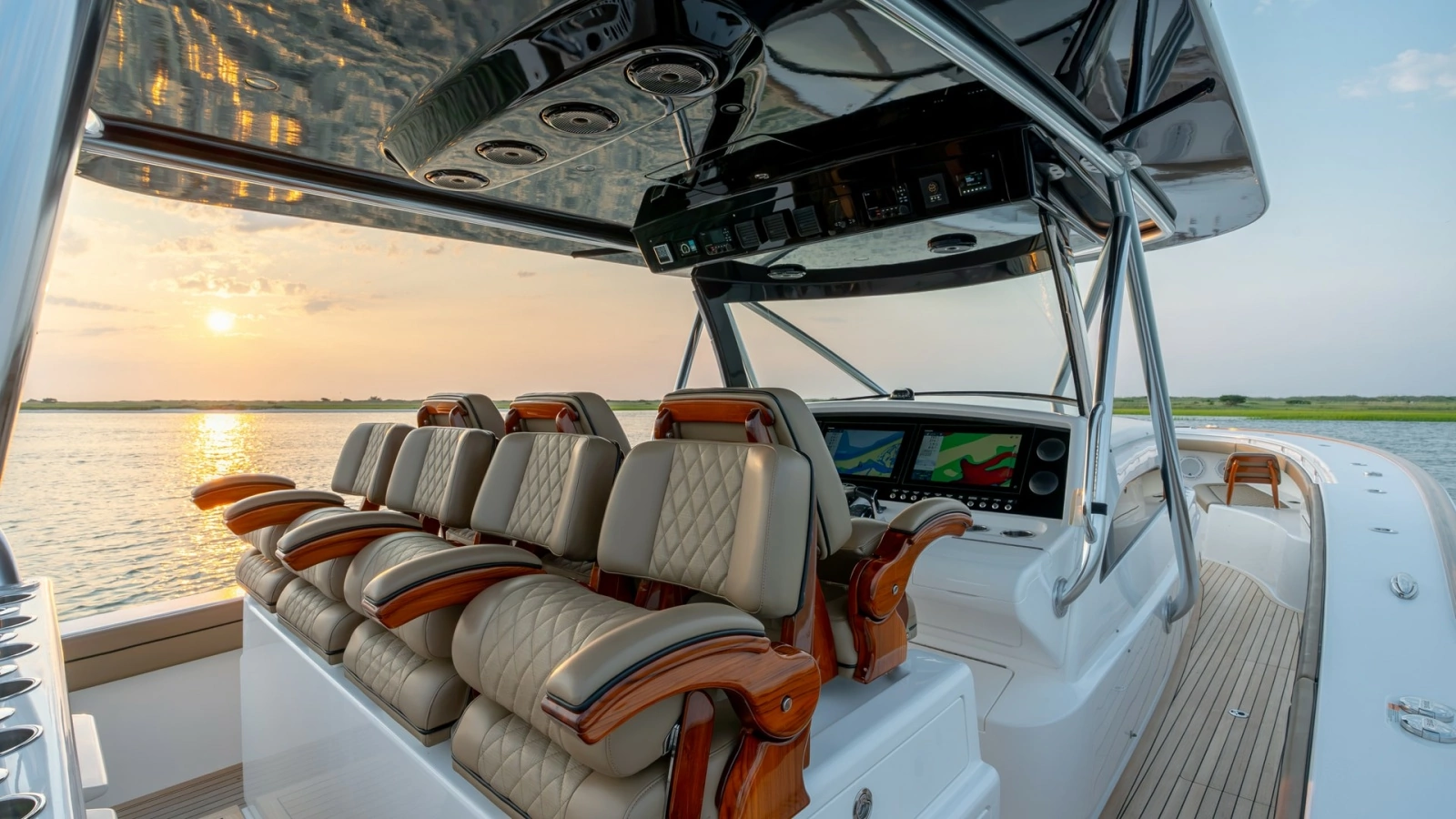 Helm Seating and Console