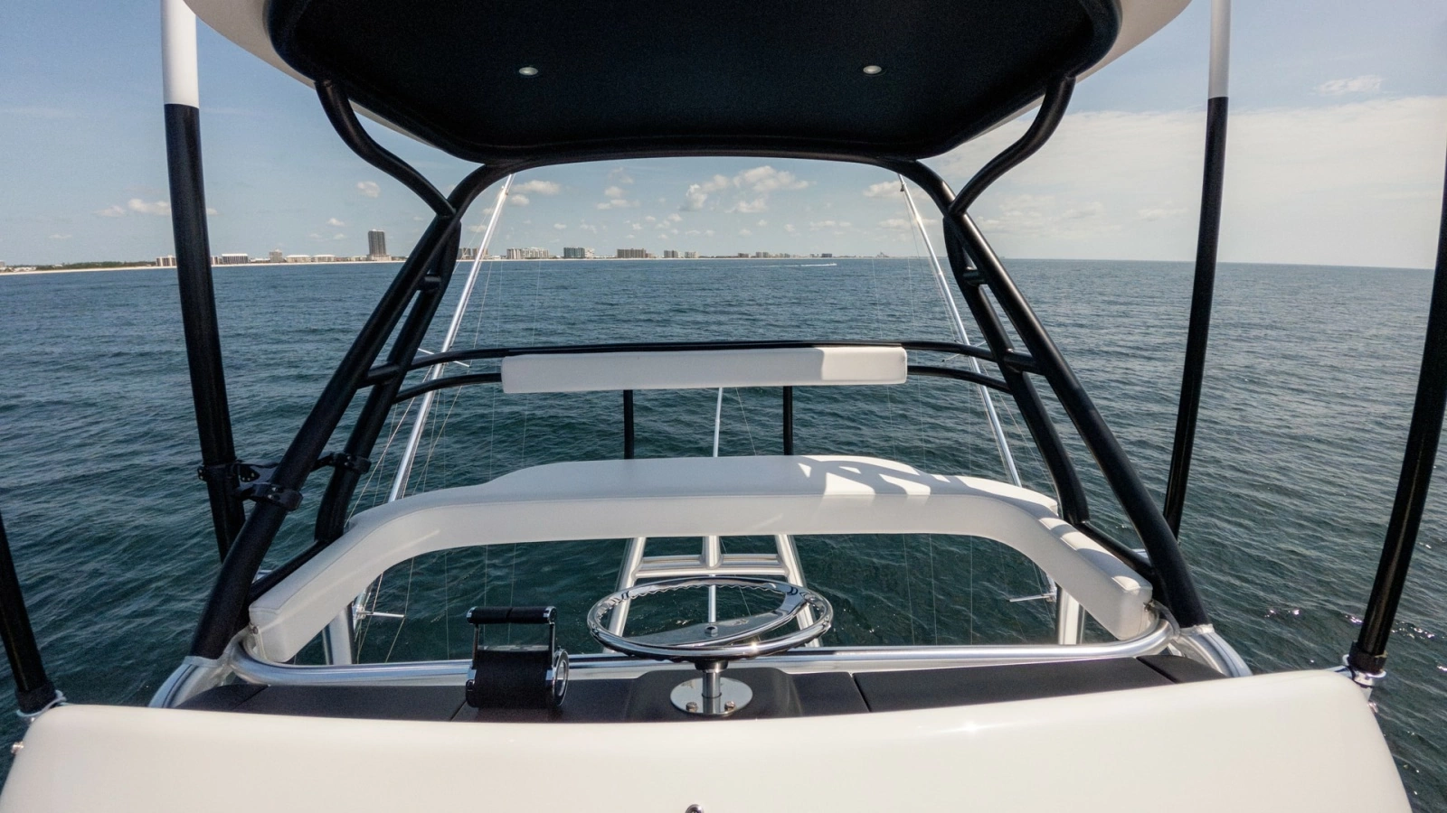 Flybridge Helm Station View