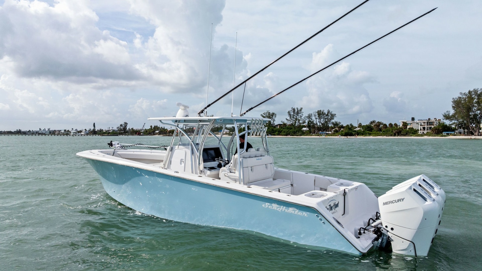 Starboard View with Dual Outboards