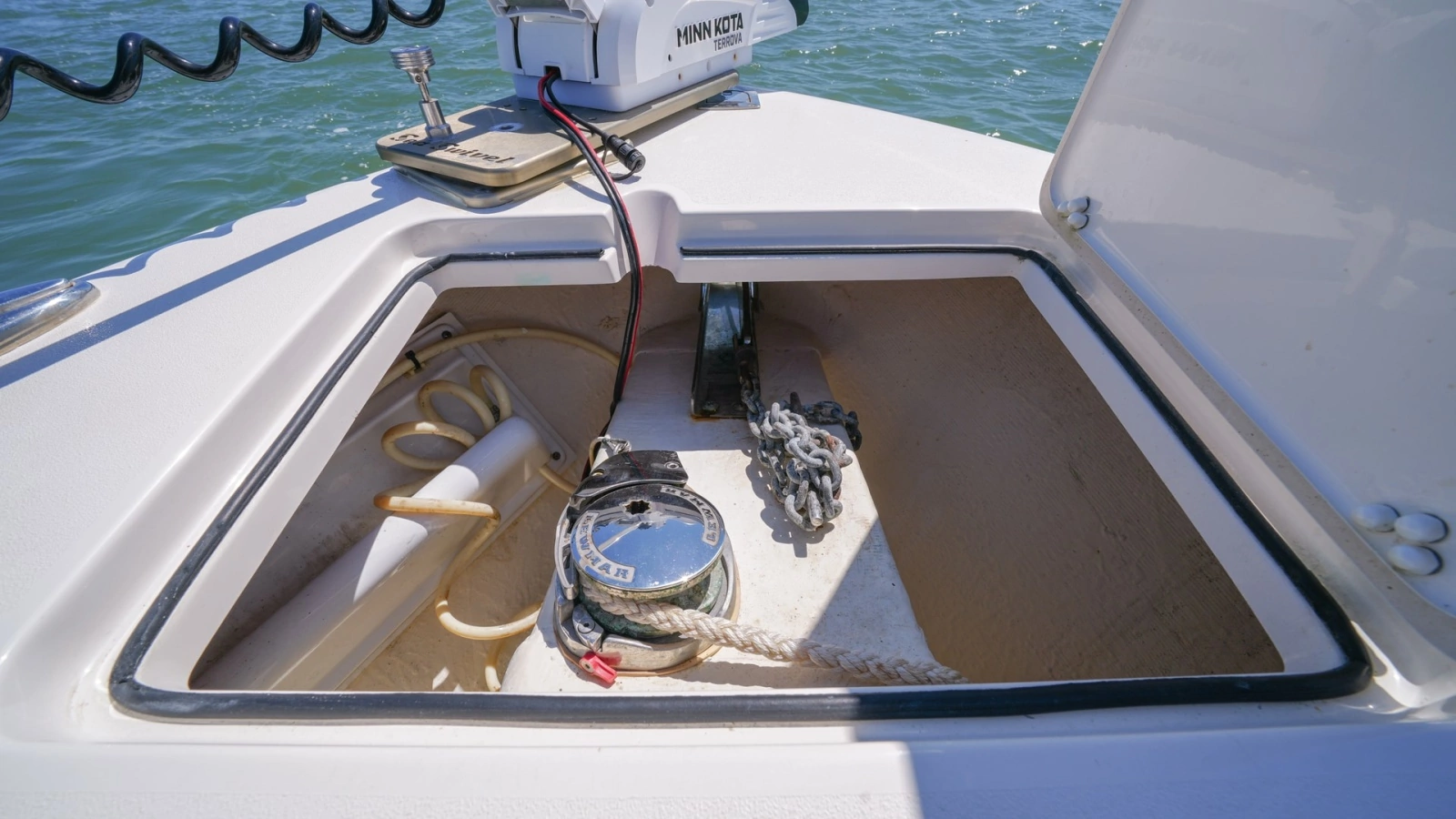 Anchor Locker with Windlass