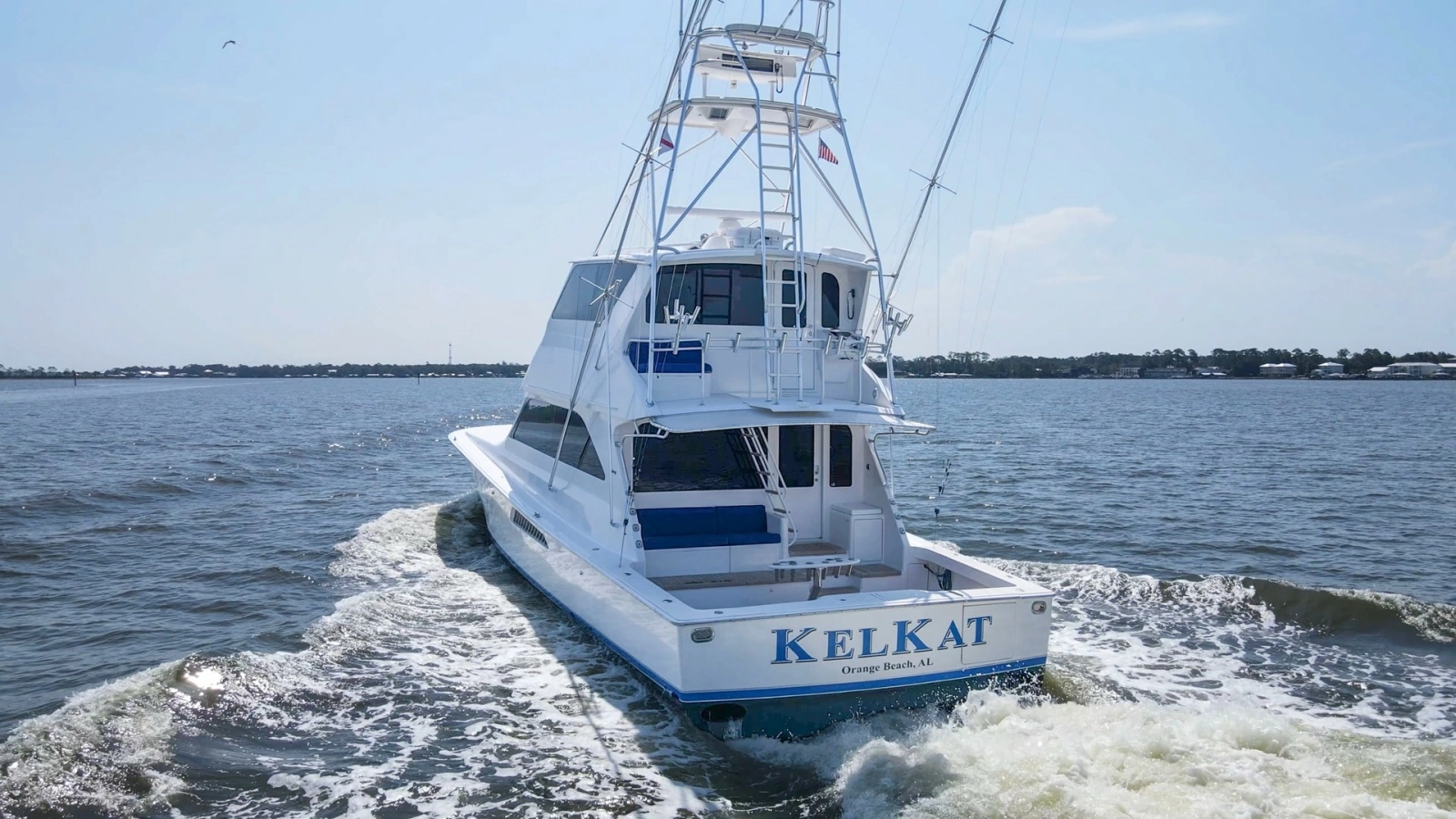 2005 61 Viking Enclosed Bridge Kelkat Exterior (5)
