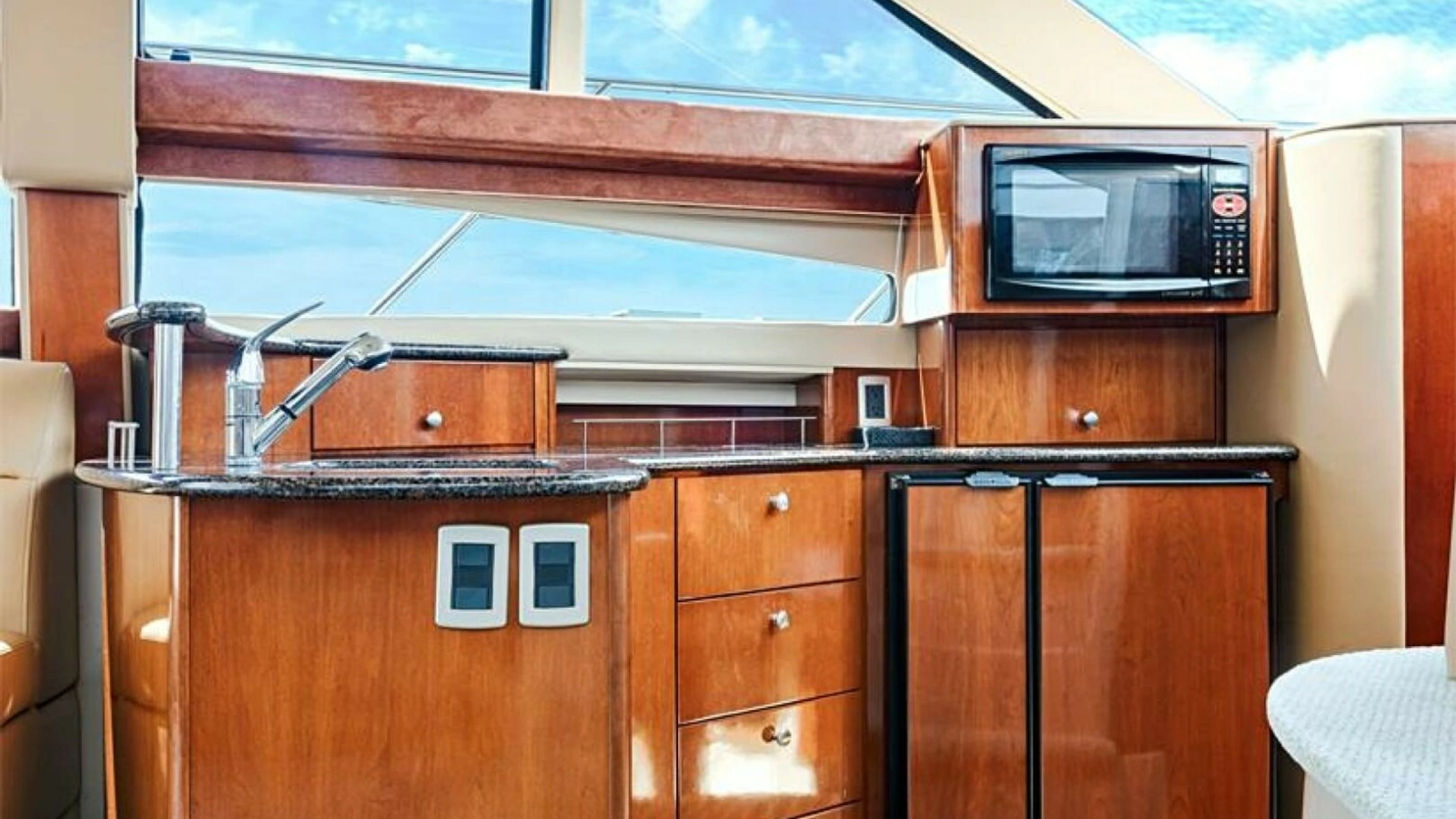 Galley with Modern Amenities