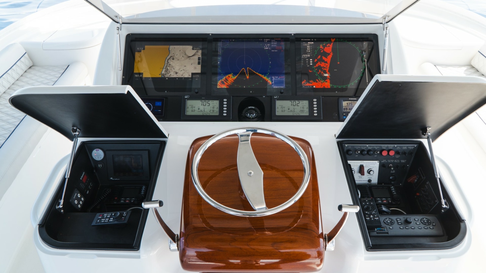 Helm Station with Electronics