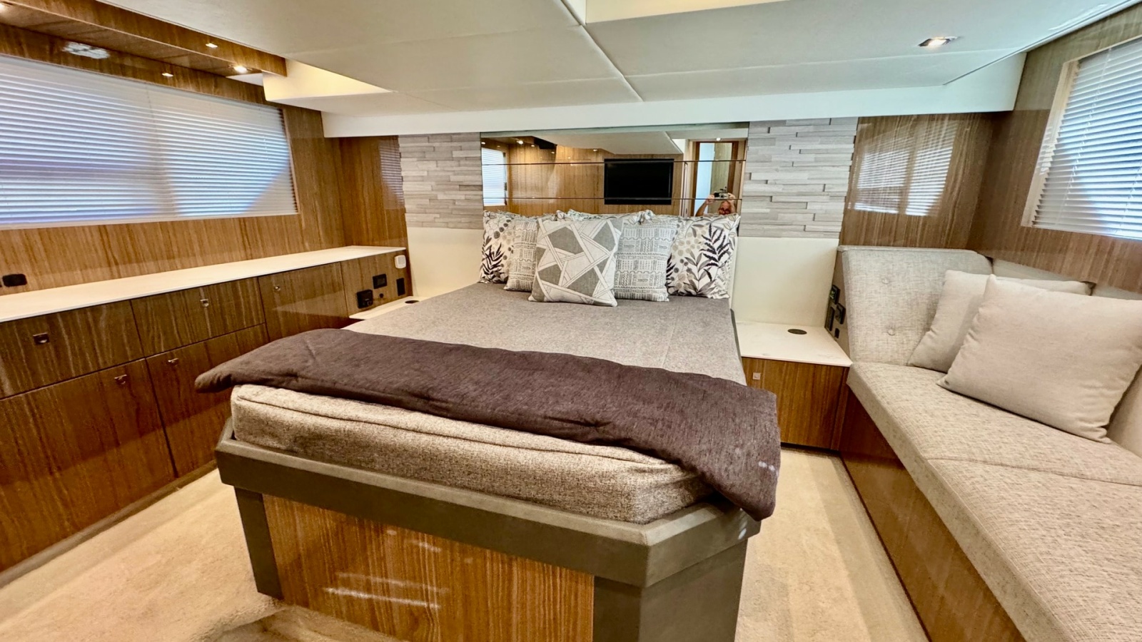 Luxurious Master Stateroom Interior
