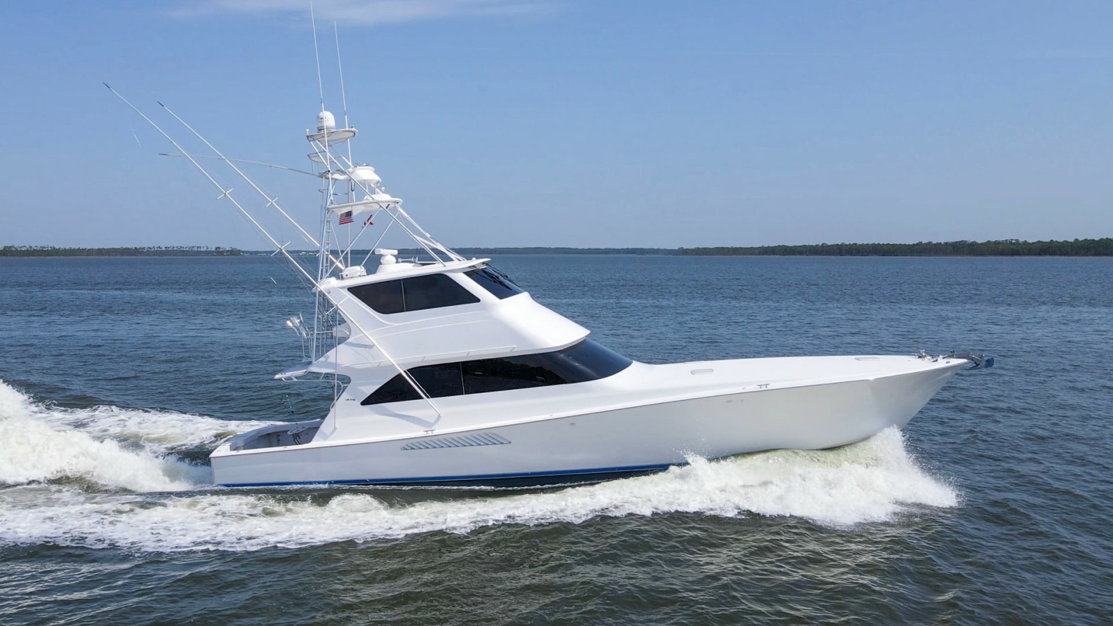 2005 61 Viking Enclosed Bridge Kelkat Exterior (6)