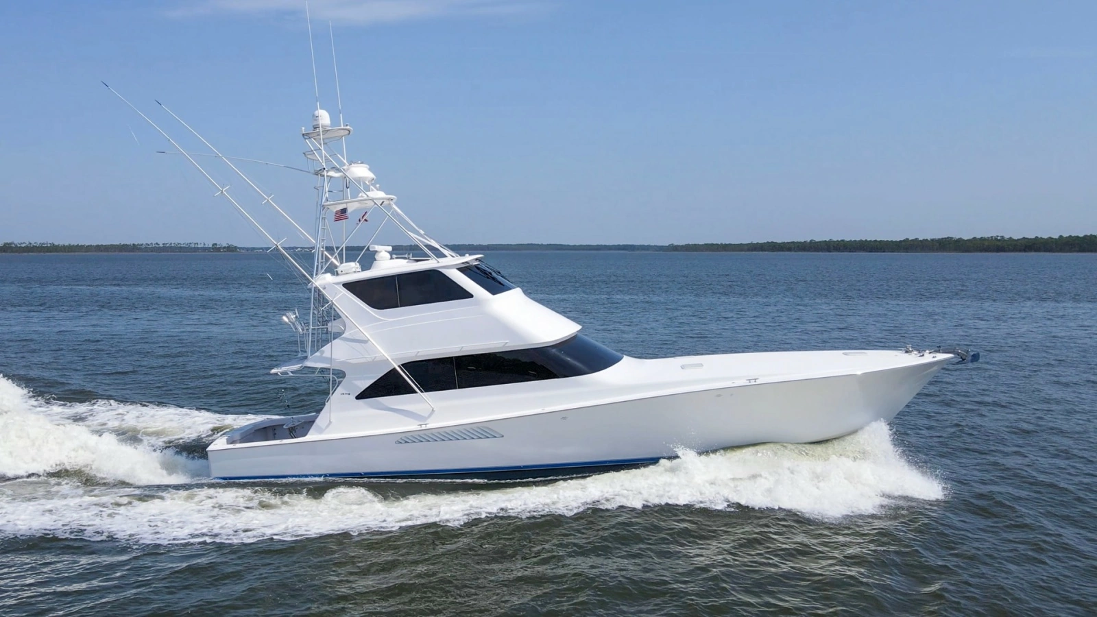 2005 61 Viking Enclosed Bridge Kelkat Exterior (6)