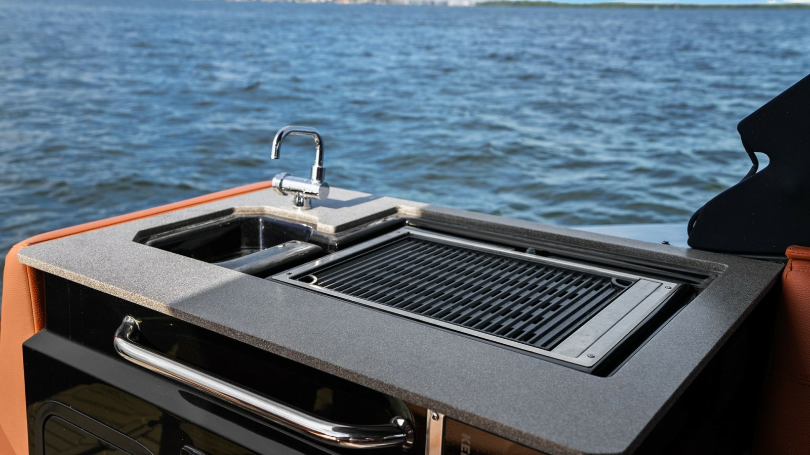 Outdoor Galley with Grill Station