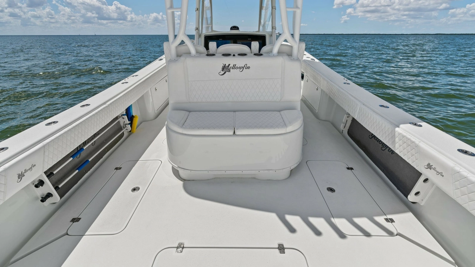 Spacious Aft Deck Seating Area