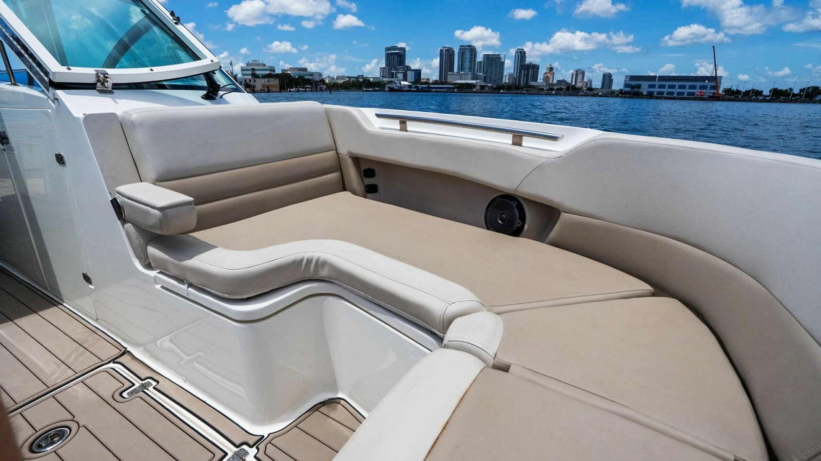 Spacious Aft Lounge Seating