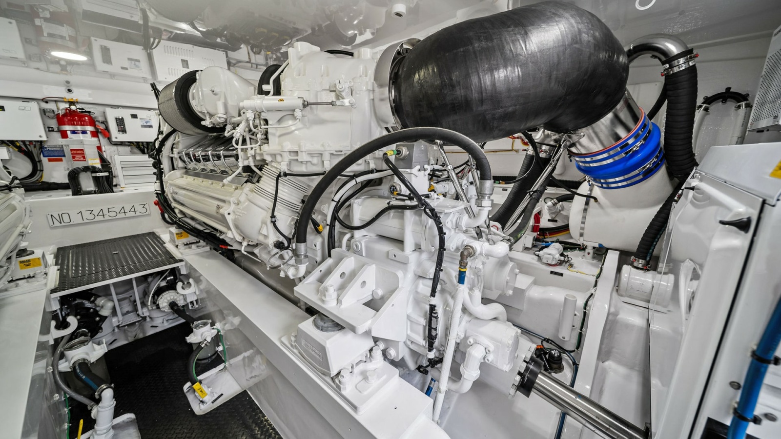 Engine Room with Twin Engines
