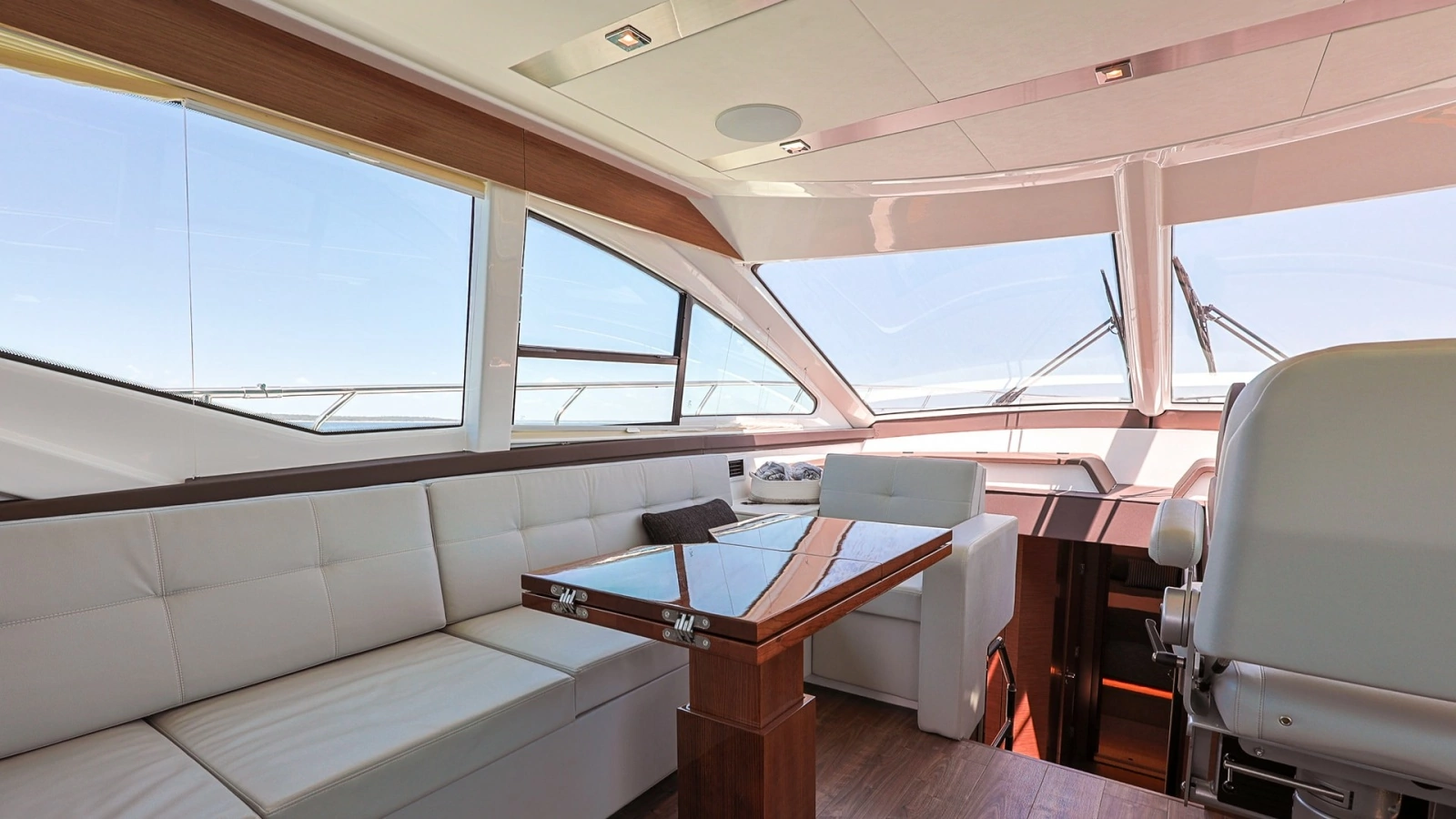 Spacious Salon with Panoramic Views