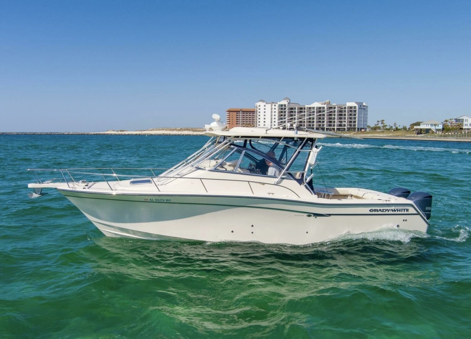 2009 33 Grady White 330 No Name Port Side