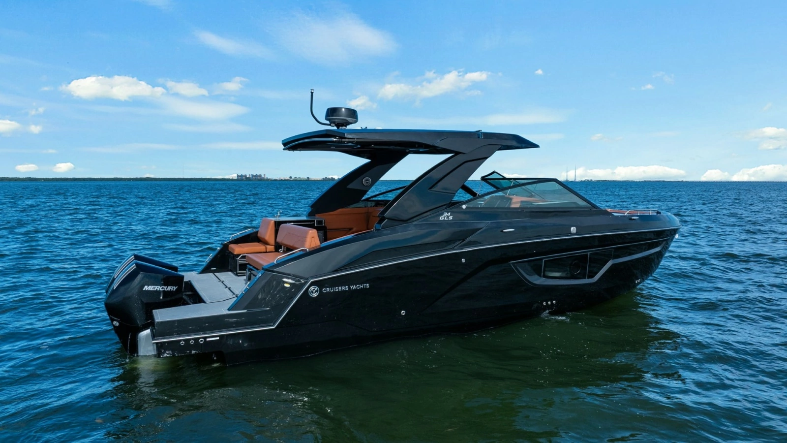 Cruisers Yachts 34 GLS Side Profile